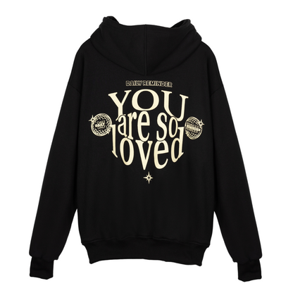 You Are Loved Hoodie (Black)